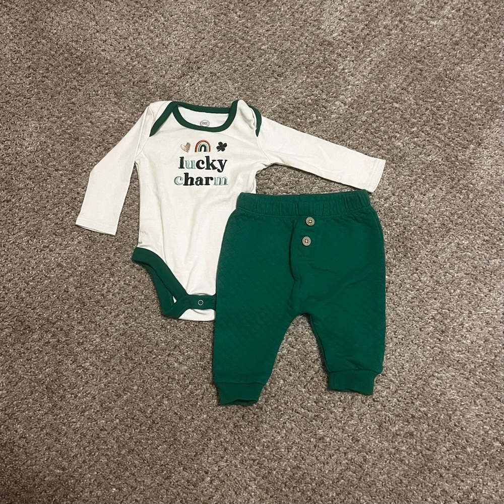 ☘️🌈St. Patrick’s Day baby outfit🌈☘️